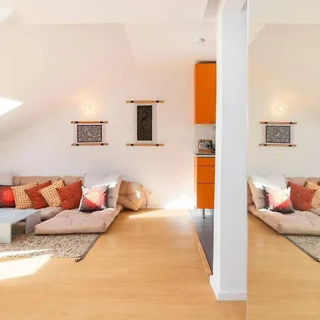 Apartment Romantic Rooftop W/ River View Ac Heating Lissabon