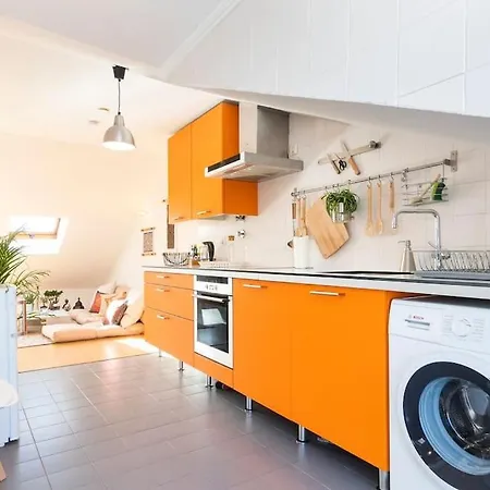 Apartamento Romantic Rooftop Apart W/ River View Ac Heating *