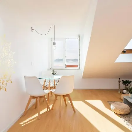 Romantic Rooftop Apart W/ River View Ac Heating * Lisboa
