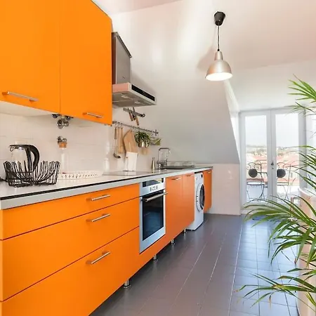 Apartamento Romantic Rooftop Apart W/ River View Ac Heating *